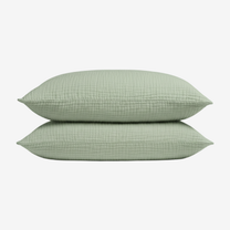 Taies d'oreiller en mousseline HÔMA (×2)