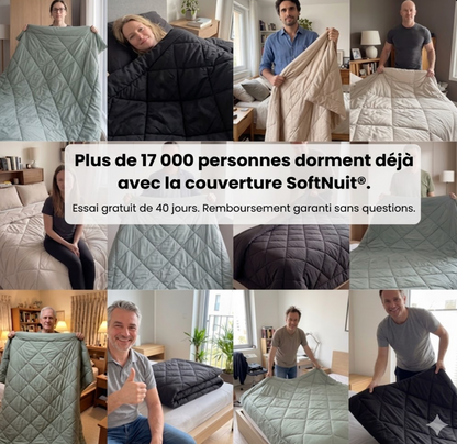 Couette SoftNuit® - La couette 2-en-1 à séchage rapide qui rend la housse inutile.