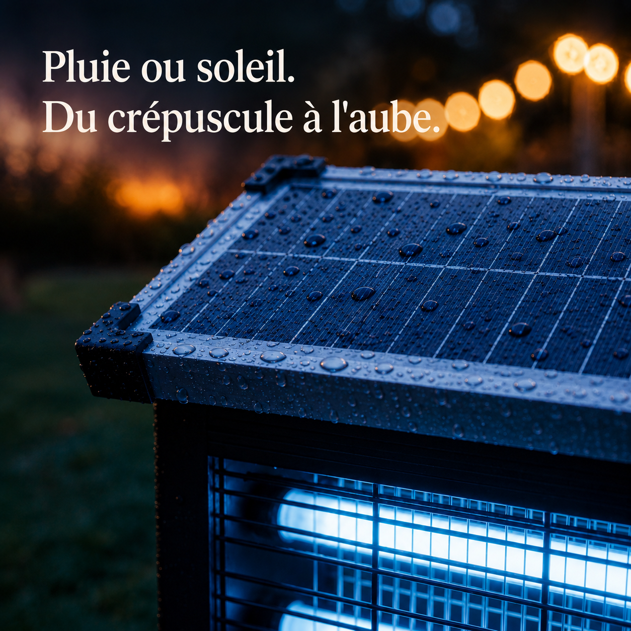 HÔMA Sentinelle™ — Borne Anti-Moustiques Solaire