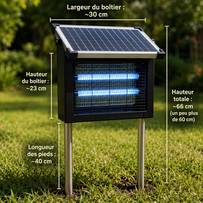HÔMA Sentinelle™ — Borne Anti-Moustiques Solaire
