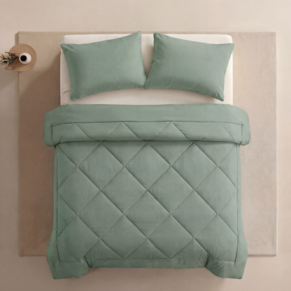 Couette SoftNuit® - La couette 2-en-1 à séchage rapide qui rend la housse inutile.