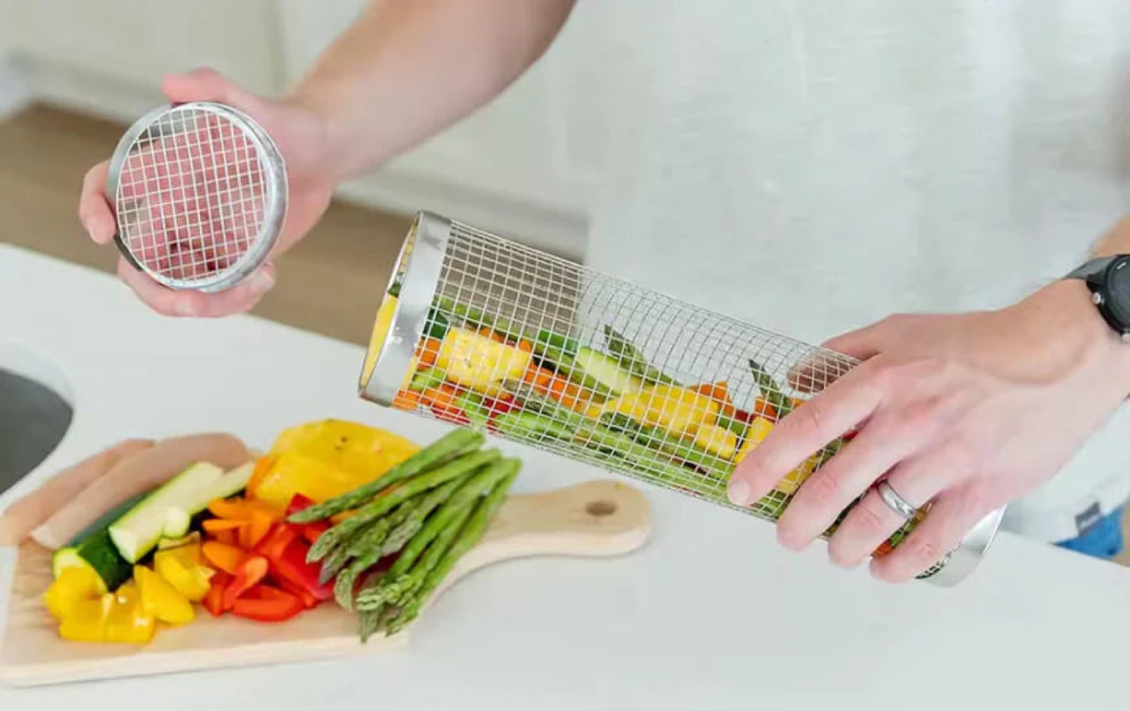Légumes dans le panier