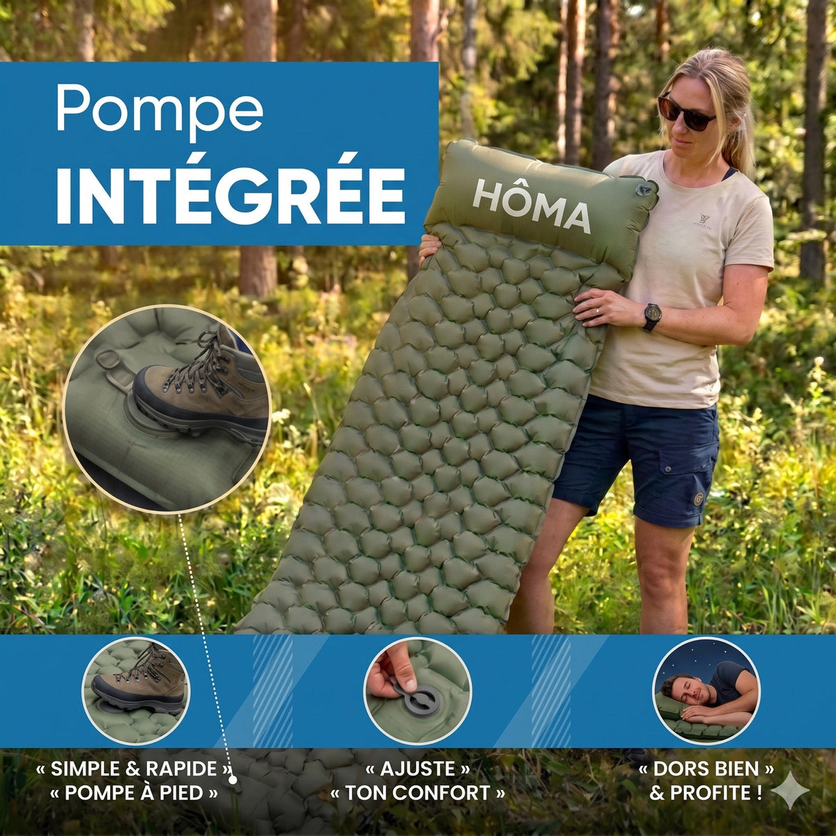 Matelas de Camping Ultraléger PRO