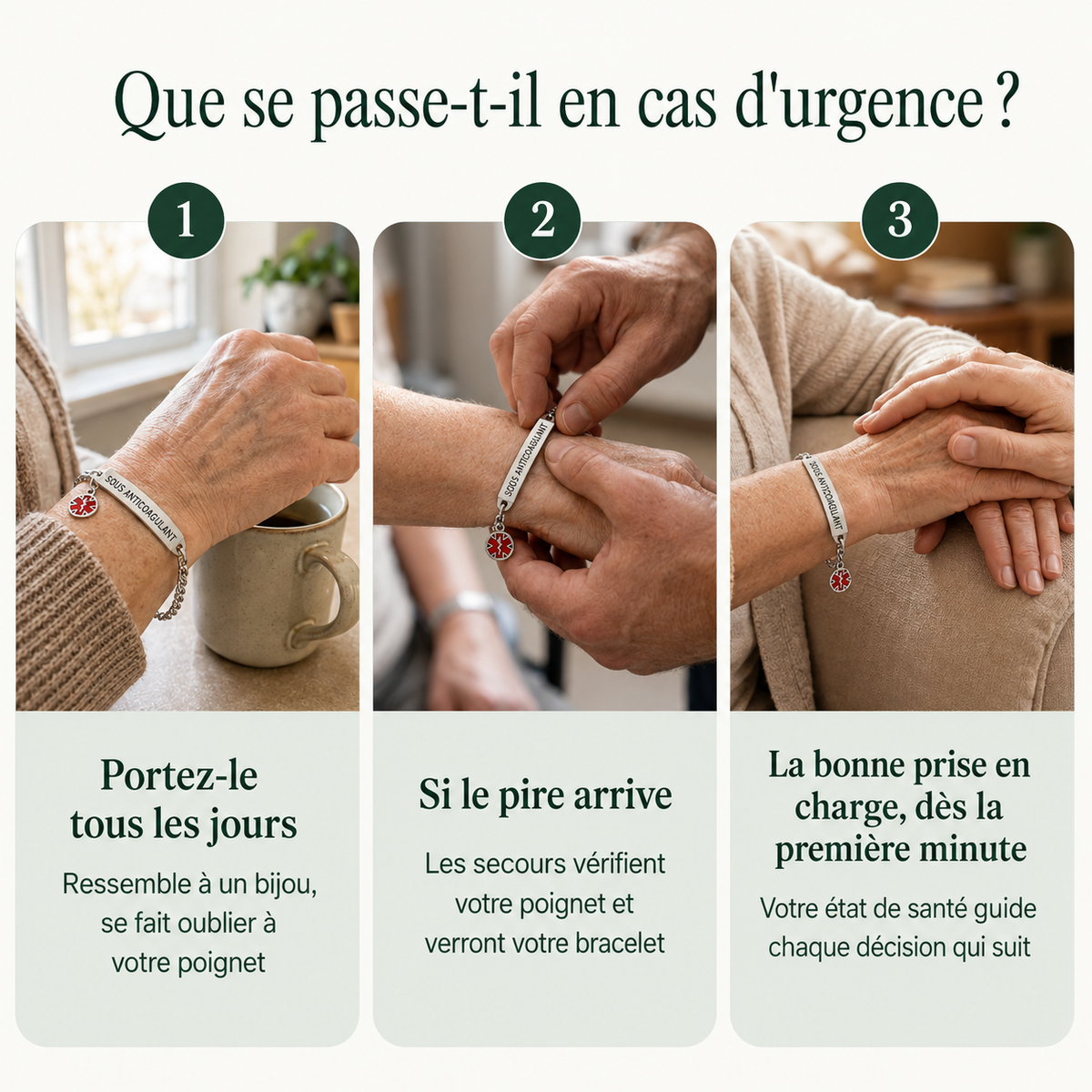 Le Bracelet Virelia au quotidien et le jour où ça compte